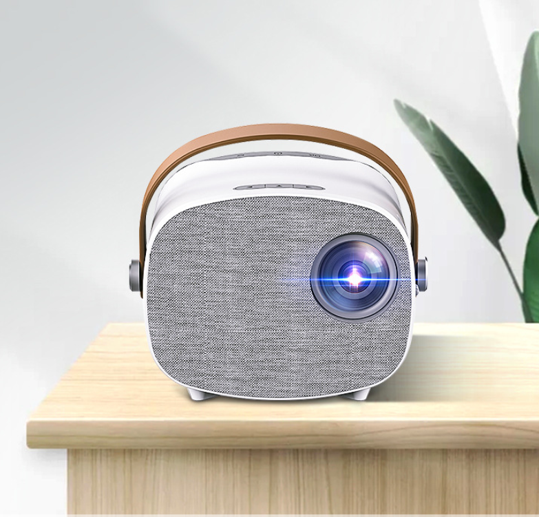 Projecteur Portable HD 1080P avec Haut-Parleur Intégré