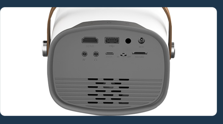 Projecteur Portable HD 1080P avec Haut-Parleur Intégré