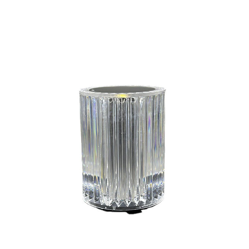 Lampe d'ambiance LED effet cristal
