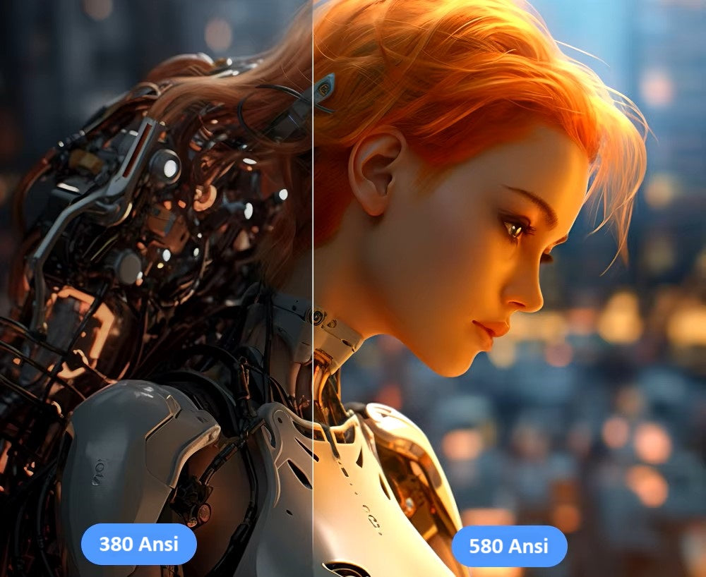 Différence entre 380 Ansi et 580 Ansi