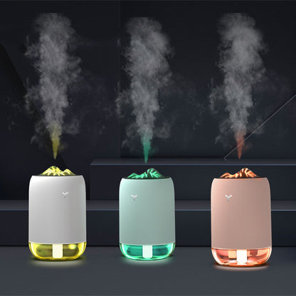 Humidificateur Magic Flame: diffuseur d’arômes pour la maison, la voiture et le bureau
