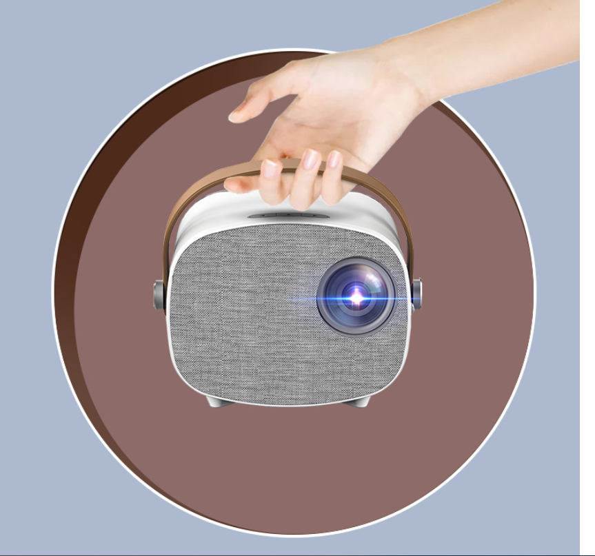 Projecteur Portable HD 1080P avec Haut-Parleur Intégré